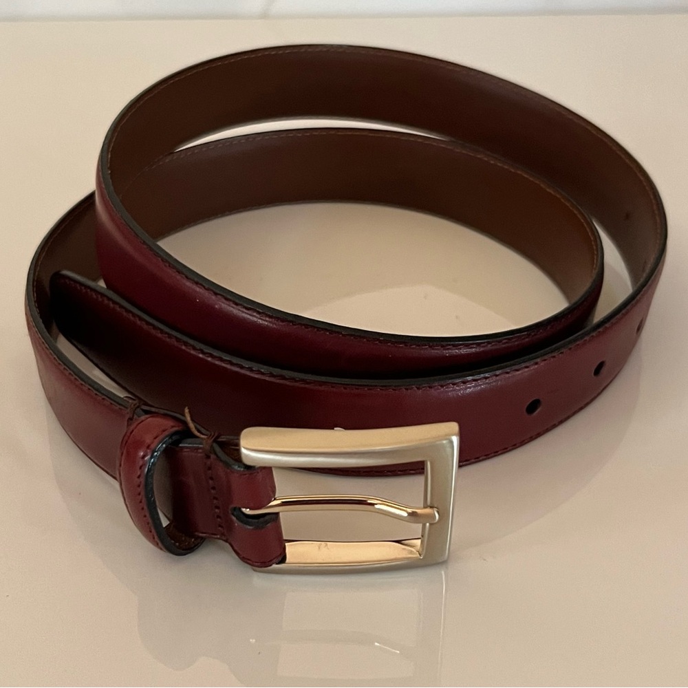 GENUINE ITALIAN DRESS BELT MEN’S